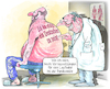 Cartoon: Musterung (small) by Ritter-Cartoons tagged wehrdienst,bundeswehr,berthold,ritter,karikatur,pressezeichnung