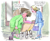Cartoon: Soziale Medien (small) by Ritter-Cartoons tagged tiktok,soziale,medien,kinder,eltern