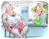 Cartoon: Strengere Meldepflicht (small) by Ritter-Cartoons tagged jobcenter