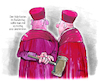 Cartoon: Vollpfosten (small) by Ritter-Cartoons tagged spd,cdu,richterwahl