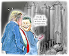 Cartoon: Waffenarsenal (small) by Ritter-Cartoons tagged gipfeltreffen,trump,xi,china,pressekarikaturen,und,cartoons,von,berthold,ritter,facebook,seite,ritterkarikaturen