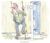 Cartoon: Wasserstandsmeldung (small) by Ritter-Cartoons tagged wasserstandsmeldung
