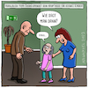 Cartoon: Haarspende für kranke Kinder (small) by Arghxsel tagged krank,schwarzer,humor,krankheit,haarausfall,kind,mutter