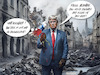 Cartoon: Fass - Blondie! (small) by MorituruS tagged us,präsident,donald,trump,100,tage,im,amt,evening,rally,detroit,michigan,90,minuten,zollstreit,disruption,ukraine,krieg,wolodymyr,selenskyj,friedenstaube,frieden,in,24,stunden,vermittlung,wladimir,putin,russland,zugeständnisse,rohstoffe,besetzte,gebiete,kriegsverbrechen,migration,rechtsbeugung,verhaftung,autokratie,diktator,faschismus,deportation,gewalt,rechtpopulismus,cartoon,karikatur,moriturus