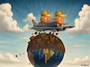 Cartoon: Königlicher Humor (small) by MorituruS tagged us,präsident,donald,trump,fäkalien,kot,shit,usa,demonstranten,könig,ki,video,truth,social,faschismus,royal,humour,no,kings,städte,kenny,loggins,danger,nationalgarde,militär,autokratie,diktator,zone,cartoon,karikatur,moriturus