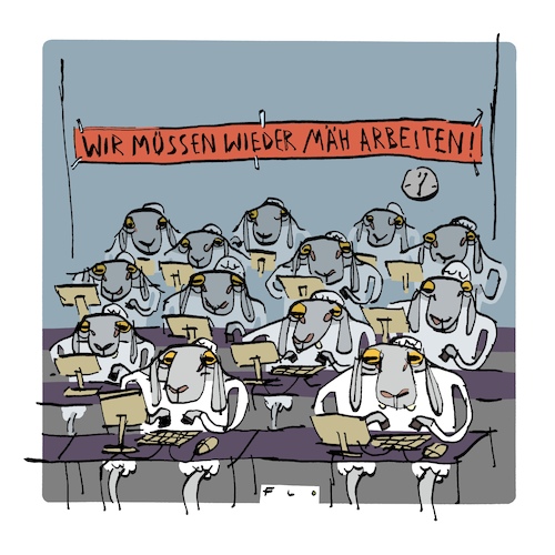Mäh arbeiten Mäh arbeiten