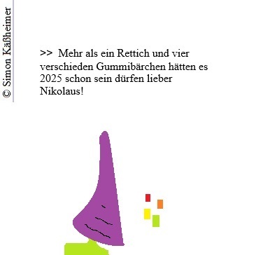 Cartoon: Beute 2025 - Inhaltsangabe (medium) by Flymon tagged nikolaus,santa,clause