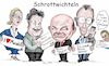 Cartoon: Schrottwichteln (small) by SchmidtFineArt tagged wahl,wahlkampf,afd,ampel,art,cartoon,zeichnung,geld,gesellschaft,cdu,spd,grüne,fdp,comic,cartoons,illustration,karikatur,wahl2025,deutschland,bundesregierung,scholz,bundeskanzler,merz,weidel,habeck,regierung,politik,partei,parteien