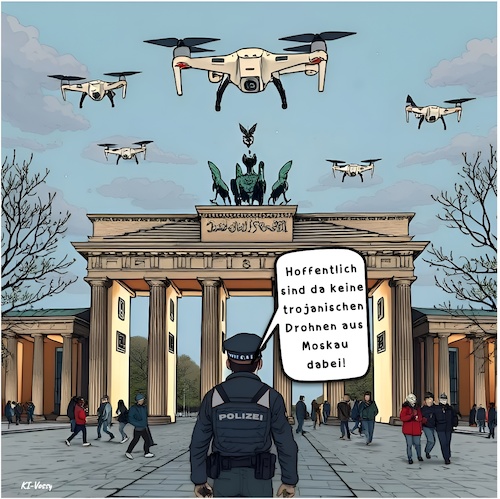 Drohnen statt Böller Drohnen statt Böller