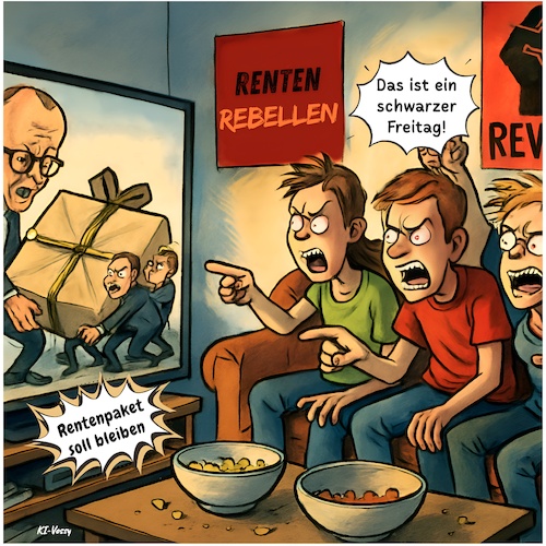 Schwarzer Rentenfreitag