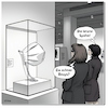 Cartoon: Masken-Museum (small) by A Human tagged grüne,linke,cdu,spahn,masken,maskendeal,skandal,covid,untersuchungsausschuss,maskenaffäre,beuys,museum,politik,deutschland,frust,politikverdrossenheit,gesundheitsminsiter