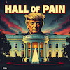 Cartoon: Hall of Pain (small) by KI-Vossy tagged usa,trump,potus,washington,journalists,freedom,press,pressefreiheit,journalisten,whitehouse,white,house,tiktok,media,hall,shame,pain,weihnachten,weiße,haus
