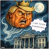 Cartoon: Pumking Donald I. (small) by A Human tagged donald,trump,potus,halloween,pumkin,pumkins,white,house,washington,usa,america,american,republican,republicans,eve,dead,deads,celebrate,celebrations,kürbis,kürbisse,president,presidency