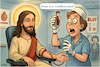 Cartoon: Spendet Blut! (small) by KI-Vossy tagged deutschland,drk,blut,blutspende,spenden,blutspenden,transfusion,medizin,ärzte,blutspendedienst