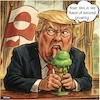 Cartoon: Tasteless (small) by KI-Vossy tagged usa,president,trump,potus,greenland,national,security,russia,china,island,denmark,präsident,grönland,dänemark,russland,insel,nationale,sicherheit,nato,eu,europa,gewalt,military,force