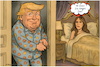 Cartoon: Tollroom (small) by KI-Vossy tagged potus,flotus,washington,usa,president,trump,toll,tariff,zoll,import,global,präsident,tariffs,zölle,melania