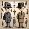 Cartoon: World of Spies (small) by KI-Vossy tagged bundeswehr,krieg,frieden,bedrohung,spion,spionage,spione,mad,geheimdienst,militärgeheimdienst,sabotage,russland,putin,drohne,drohnen,kundschafter,truppe,truppen,rechtsextreme,rechtsextremismus,nazi,nazis,abschirmdienst,nachrichtendienst,nachrichtendienste,nachrichten,abhören,abhörkation,ukraine