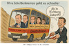 Cartoon: Ausgabentournee (small) by ArtyFicial tagged bund,bundesregierung,regierung,merz,kabinett,klingbeil,schuldenbremse,rekordverschuldung,sondervermögen,ausgabenrekord,finanzen