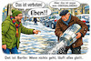 Cartoon: Berliner Würze (small) by ArtyFicial tagged berlin,winter,salz,tausalz,streusalz,obersalzberg,verbot,würze