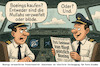 Cartoon: Boeing boing boing (small) by ArtyFicial tagged boeing,iran,schmuggel,sanktionen,skandal,unfallträchtig,mullahs,regime,china,vietnam,kambodscha