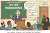 Cartoon: Spiegelbild der Gesellschaft (small) by ArtyFicial tagged universität,parallelgesellschaften,scharia,religion,säkularität,weltanschauung,ideologie,philosophie,macht,konflikte