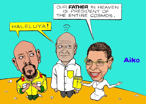 Cartoon: GOD the FATHER (medium) by Aiko tagged father,nrm