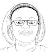 Cartoon: Megabyte (small) by Aiko tagged rwenzori,mukonjo,kasese,rwenzururu