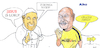 Cartoon: Pope Francis Visits UG (small) by Aiko tagged pope,visits,uganda,welcomed,by,museveni