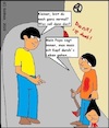 Cartoon: Papa sagt...