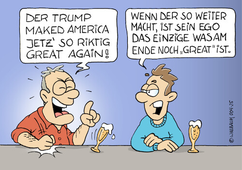 Nur ein großes Ego