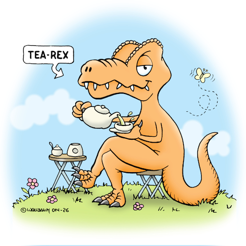 Cartoon: Tea-Rex (medium) by Rovey tagged dinosaurier,dino,rex,trex,tyrannosaurus,jurassicpark,saurier,urzeit,vorzeit,urvieh,prähistorisch,fleischfresser,paleontology,paläontologie,jurassic,monster,tee,tea,trinken,picknick,teatime,teestunde,teekanne,grüntee,outdoor,entspannung,entspannen,genießen,genuss,gemütlichkeit,camping,sommer,frühling,natur,dinosaurier,dino,rex,trex,tyrannosaurus,jurassicpark,saurier,urzeit,vorzeit,urvieh,prähistorisch,fleischfresser,paleontology,paläontologie,jurassic,monster,tee,tea,trinken,picknick,teatime,teestunde,teekanne,grüntee,outdoor,entspannung,entspannen,genießen,genuss,gemütlichkeit,camping,sommer,frühling,natur