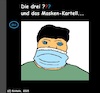 Cartoon: Die drei Fragezeichen (small) by Kritzelklops tagged fragezeichen,serie,skandal,jens,spahn,nachrichten,presse,gesellschaft,corona,covid19