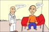Cartoon: Sie werden sterben... (small) by Kritzelklops tagged patient,arzt,sterben,tod,krankheit,leiden,krebs,gesundheit