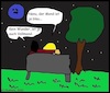 Cartoon: Vollmond... (small) by Kritzelklops tagged blau,vollmond,mond,nacht,nachtwanderung,liebe,mann,frau,romantik,nachtspaziergang,universum,alkohol