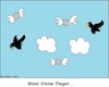 Cartoon: Wenn Steine fliegen... (small) by Kritzelklops tagged steine,fliegen,sprichwort,allegorie,sinnbild,sprache