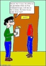 Cartoon: Wo haben Sie nur wieder...? (small) by Kritzelklops tagged kopflosigkeit,zerstreutheit,job,arbeit,männer,berufsalltag,arbeitsleben,büro,arbeitsplatz,gesellschaft,gesundheit,nervosität