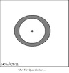 Cartoon: Uhr für Querdenker (small) by Kritzelhonk tagged uhr,zeit,ignoranz,gesellschaft,trotz,protest,lüge,querdenker