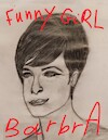 Cartoon: Barbara... funny girl... (small) by Hesham Khayrat tagged famous,actors