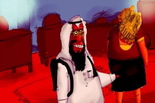 Cartoon: check your mind (medium) by THE WORLD HISTORY tagged cartoon