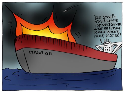 Cartoon: Hormuz (medium) by Kik tagged hormus,iran,usa,trump,oil,kik,khamenei,hormus,iran,usa,trump,oil,kik,khamenei