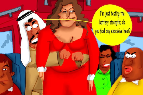 Cartoon: abo dibs (medium) by Mousawi tagged cartoon