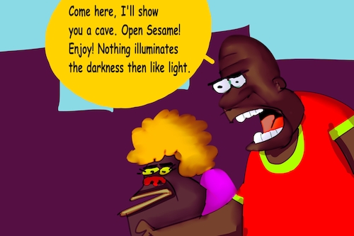 Cartoon: mr fucker (medium) by Mousawi tagged 