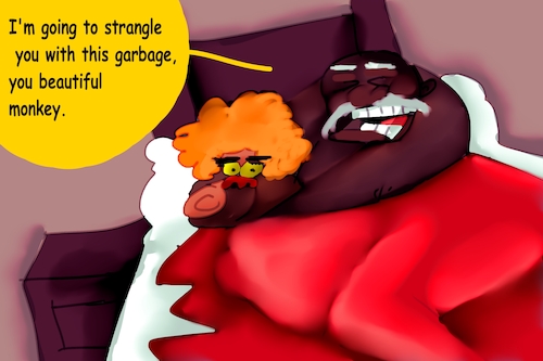 Cartoon: mr fucker (medium) by Mousawi tagged 