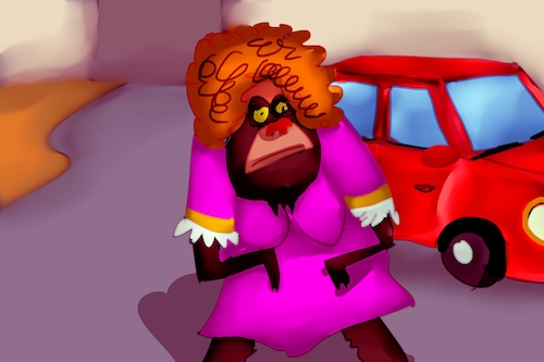 Cartoon: mr fucker (medium) by Mousawi tagged 