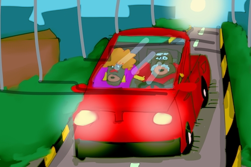 Cartoon: mr fucker (medium) by Mousawi tagged 