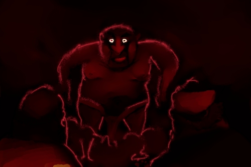 Cartoon: the unleashing hell (medium) by Mousawi tagged 