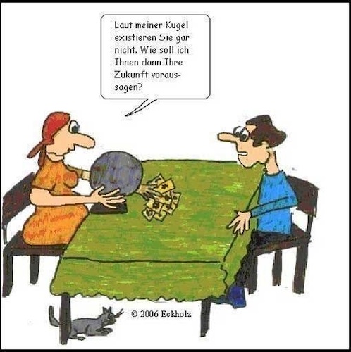 Cartoon: Die Wahrsagerin 1 (medium) by Mr Speck tagged existenzzweifel,nihilimus,wahrsagerin,scharlaternie,zweifel,gesellschaft,mann,frau,tarot,katze,rummelplatz,kirmes,zirkus,jahrmarkt,freizeitpark,betrug,scheinreligion,esoterik,zukunft,wahrsagen