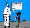 Cartoon: Geile Mütze... (small) by Mr Speck tagged tausch,blacksoul,musik,schwarze,junge,ku,klux,klan,rassismus,gesellschaft,hass,jugend