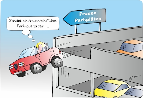 Frauenparkplatz