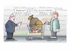 Cartoon: Inflation (small) by Bernd Eisert tagged einkauf,einkaufswagen,kunde,geldsack,lebensmittel,verteuerung